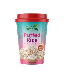 Puffed Rice Cup - Your Company
