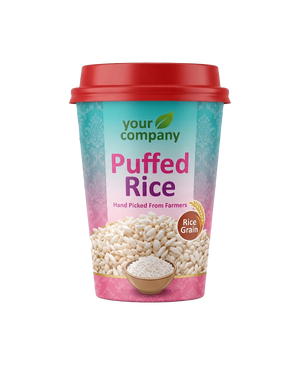 Puffed Rice Cup - Your Company