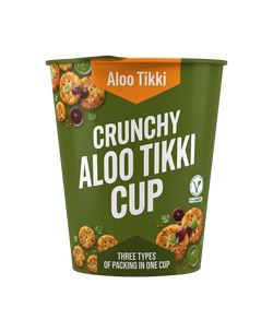 Crunchy Aloo Tikki Cup