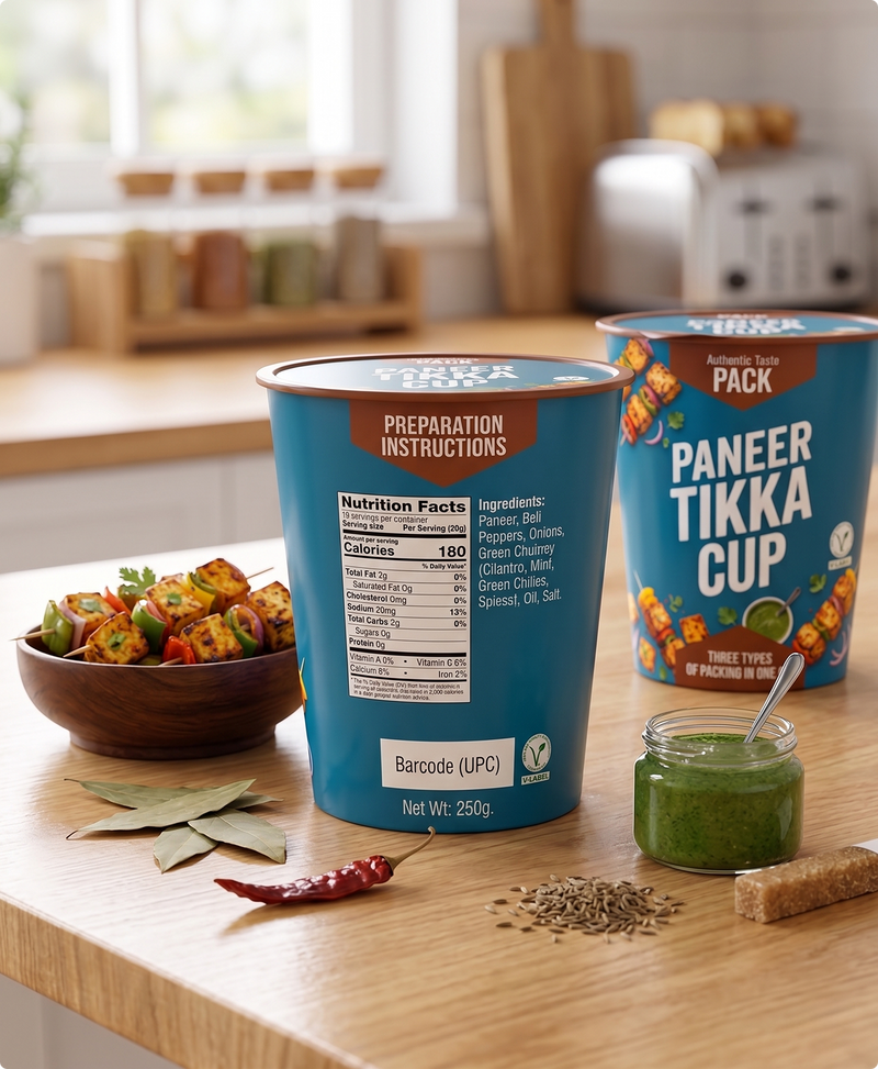 Paneer Tikka Cup