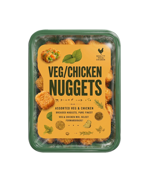 Veg/Chicken Nuggets - Assorted Breaded Nuggets