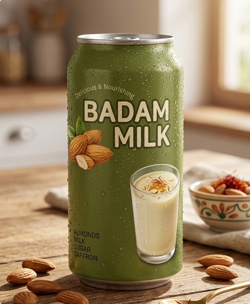 Badam Milk - Almond & Saffron Drink