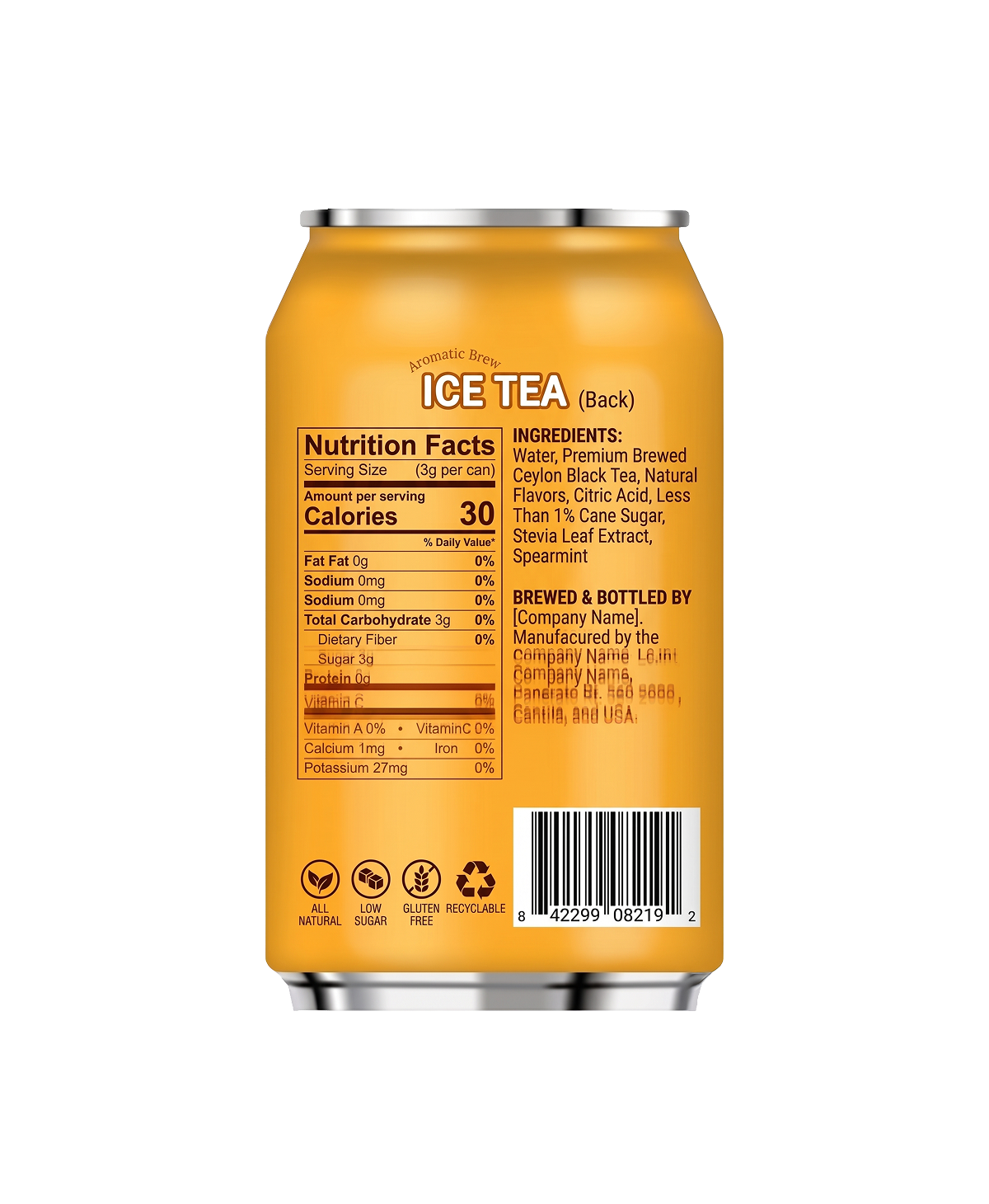 Aromatic Brew Ice Tea